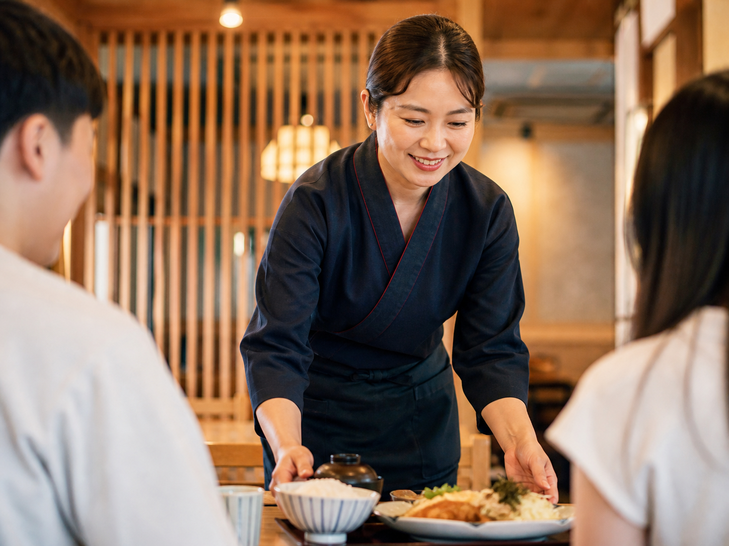 飲食店で調理するベトナム人スタッフ